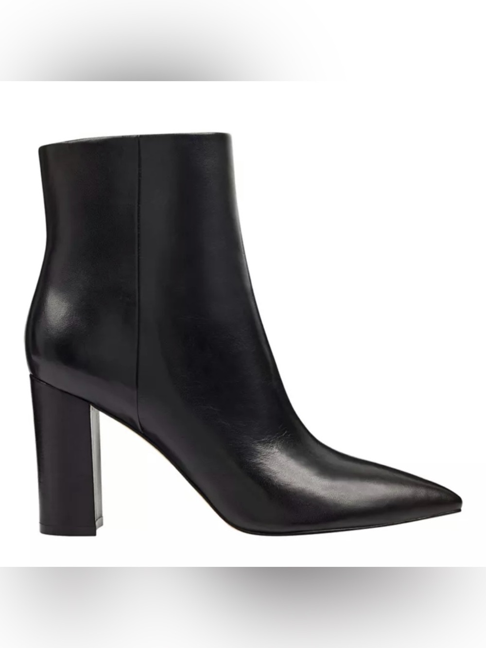 Marc Fisher Leather Yanara Pointed Toe Bootie